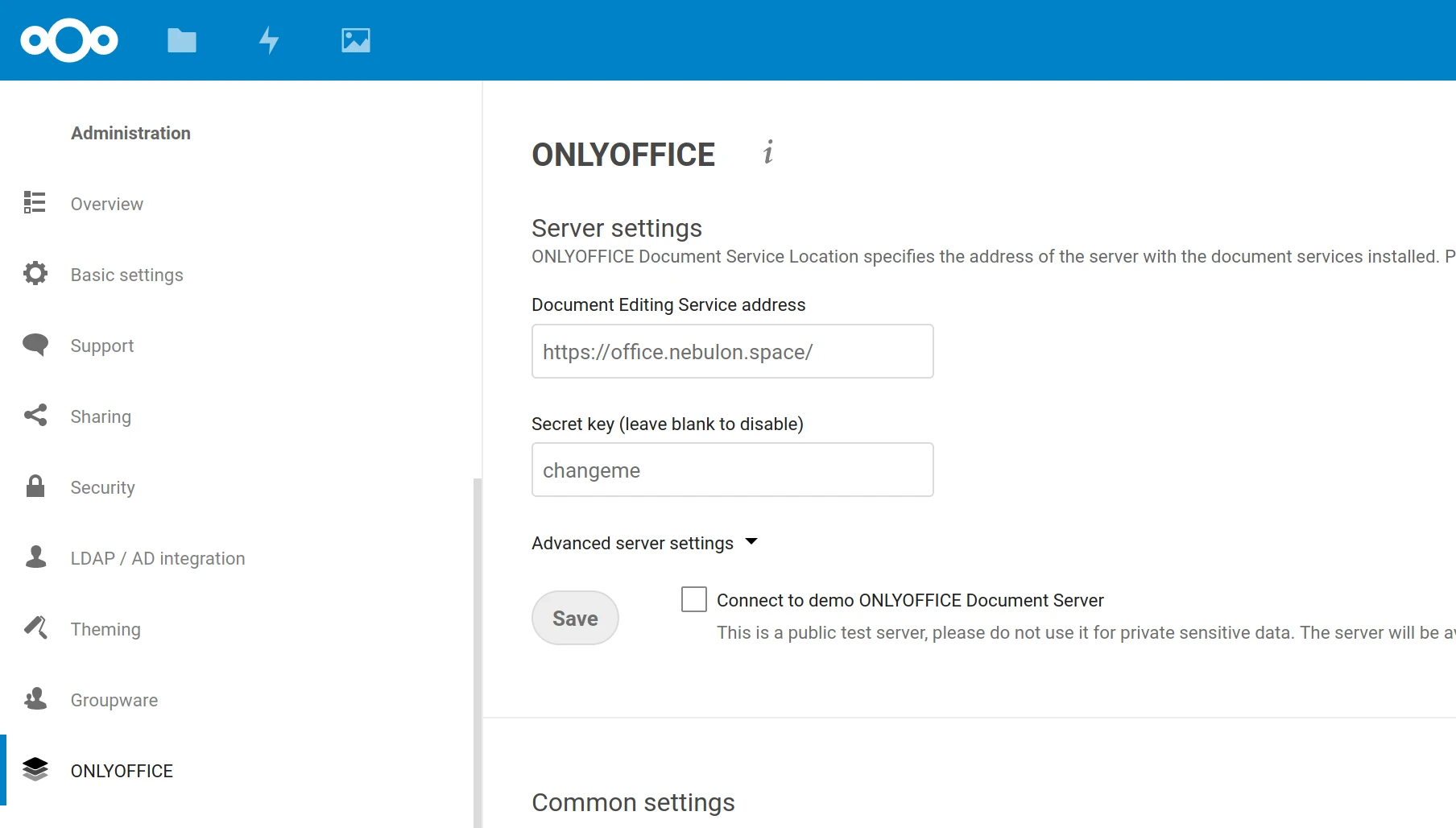 Nextcloud Integration